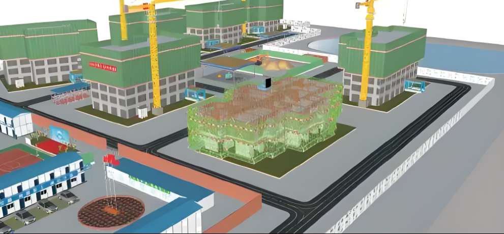 智慧工地施工全程可視化系統平臺標桿—知行華智！