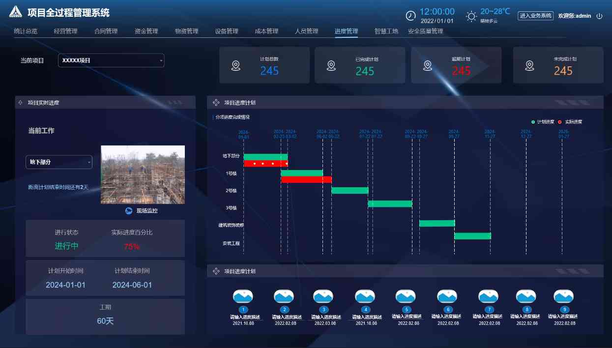 一站式解決痛點！智能建筑工程項目管理系統如何助力施工？